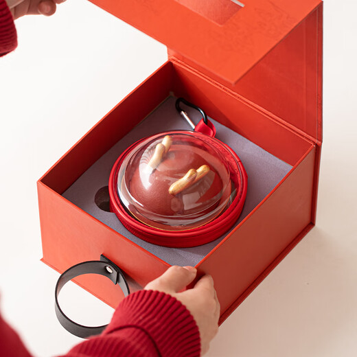 SUSHI CERAMICS Gold-painted Wanshi Xinglong Quick Cup Gift Box Convenient Travel Bag Tea Set