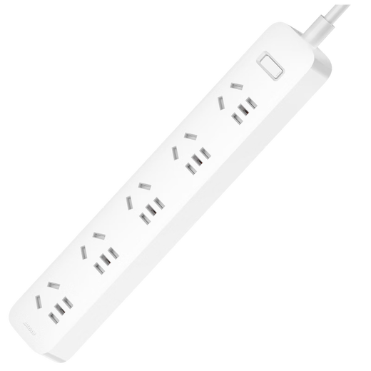 Xiaomi (MI) Mijia 5-Loch-Plug-in-Board Neue Nationale Standard-Socket-Überlastschutzschutz Hochtemperature Flame-Retardant Platin Drag Board in voller Länge 2 Meter allgemeines Steuerelement Xiaomi 5-Loch-Plug-in-Board