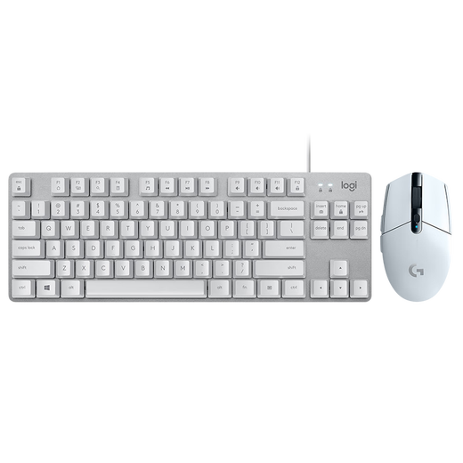
Logitech K835 mechanical keyboard, keyboard gaming mouse set, G304 LIGHTSPEED wireless mouse, PUBG FPS mouse, League of Legends LOL, chicken eating K835 blue axis + G304 white
