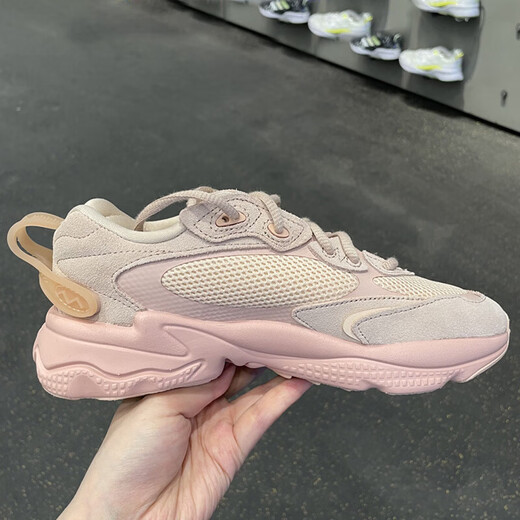 阿迪达斯 （adidas）三叶草跑步鞋女鞋夏季新款OZWEEGO经典老爹鞋休闲运动鞋 GW9738 36 (220mm)