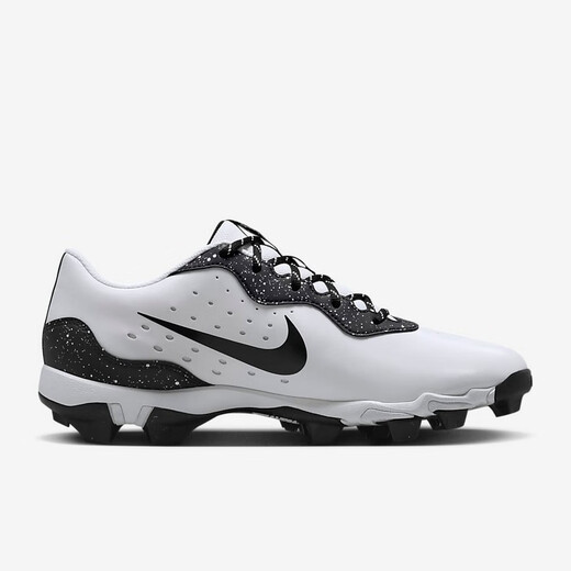 耐克（NIKE）男鞋棒球鞋运动鞋Alpha Huarache轻质抓地耐磨透气灵活百搭春夏季 White/Black 白色黑标 42 码=US8.5