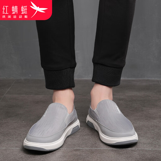 Red Dragonfly (Red Dragonfry) Zapatos casuales zapatos para hombres Summer Ligero Foot Board Shopes Men a los cómodos zapatos de lona de desgaste de un pie de un pie resistente