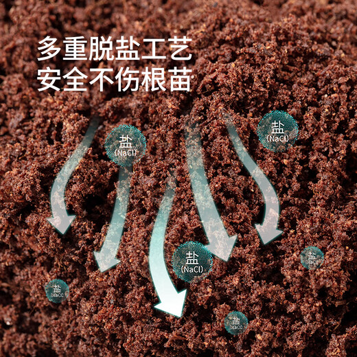 Stanley large coconut brick nutritious soil, coconut bran, universal flower soil, coconut shell vegetable cultivation, special desalted coconut soil