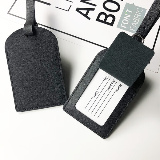 Shaporon Travel Bordpass Gepäckschild Check-in Schild Reisenschild Koffer Dekoration Anhänger Business Label [ein Pack] Brown
