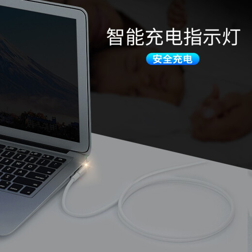 苏发 65W氮化镓苹果笔记本电脑充电器头pd快充type-c转magsafe磁吸L头充电线 typc转苹果磁吸老款冲电线L头 MacBook pro A1278