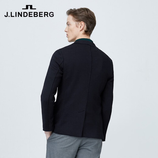 J. Lindeberg (J. Lindeberg) Mall Shopping Mall Mame Business Wool Lan Blazer Traje Blazer Men 520108502 PAF Black Black S