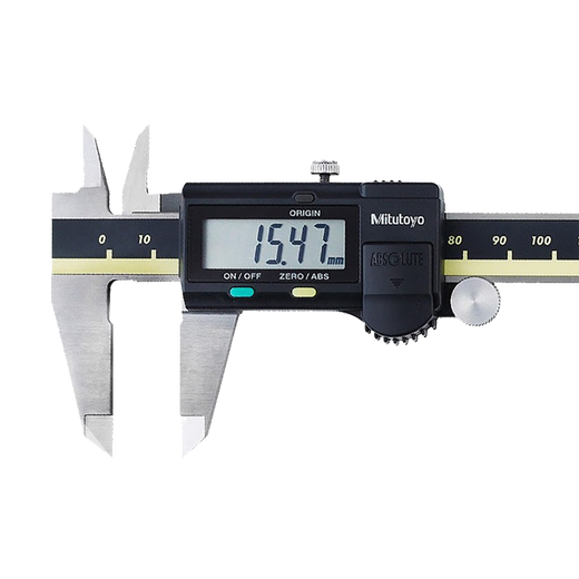三丰（Mitutoyo）数显卡尺500系列 高精度卡尺 游标卡尺 日本原装进口 500-181-30/0-150mm公制无滚轮