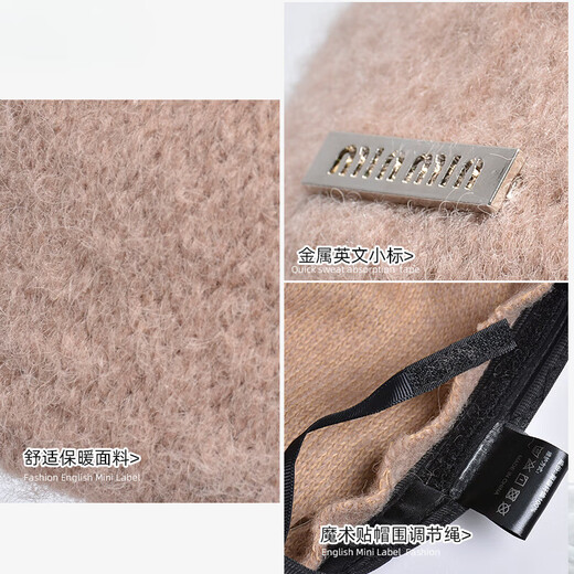 Yufan Hat Women's Autumn and Winter Retro British Style Progressive Hat Versatile Two-Wear Painter's Hat Women's Fashionable Face-Revealing Little Beret Black