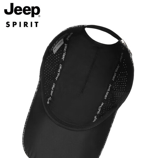 Jeep (JEEP) hat men's baseball cap thin mesh breathable peaked cap sports outdoor leisure fishing mountaineering sun hat