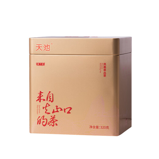 天池乌龙茶潮州凤凰单枞茶蜜兰香320g罐装精品巨实惠口粮单丛高山单丛