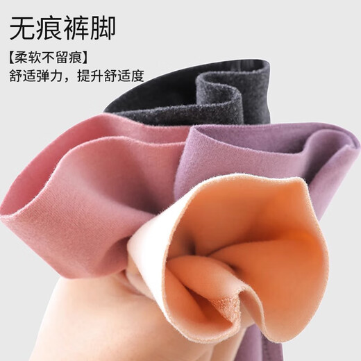 Langsha Developer Velvet Herbsthose für Frauen kann Antibakterielle Herbsthüftung mit 5A -Grad mit hoher Taille und warmen Marke -Leggings Baumwolle Hosen tragen