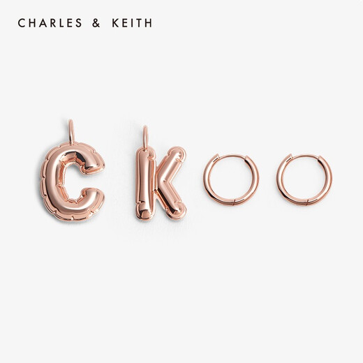 CHARLES&KEITH Valentine's Day personalized letter pendant pendant birthday gift CK5-72120241-N S 1 piece