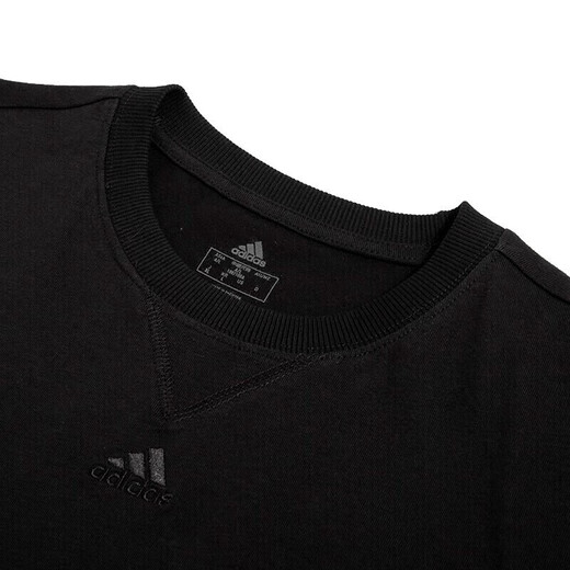 Adidas kurzärmelige Männerkleidung 2025 Sommer Fitness Training Sportswear Mode atmungsfreie vielseitige Freizeitrunde T-Shirt IC9788 IC9793 L