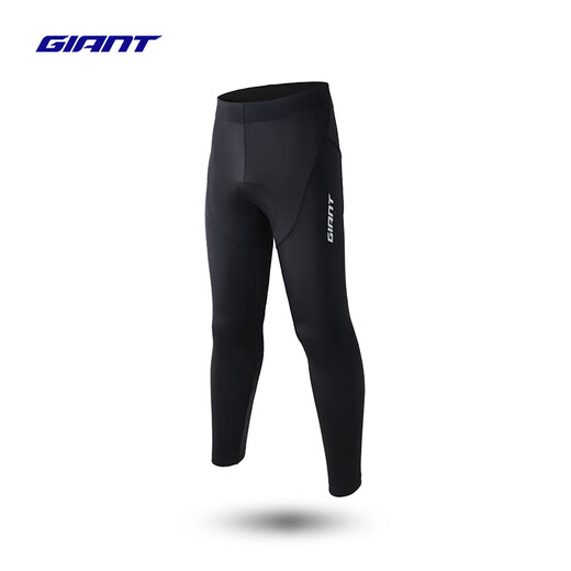 Giant MIC series cycling pants are comfortable, breathable and shock-absorbing mountain road cycling long pants black 3XL