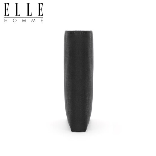 ELLE HOMME男士短款钱包 头层牛皮多功能票夹横款钱夹1520 生日礼物送爸爸