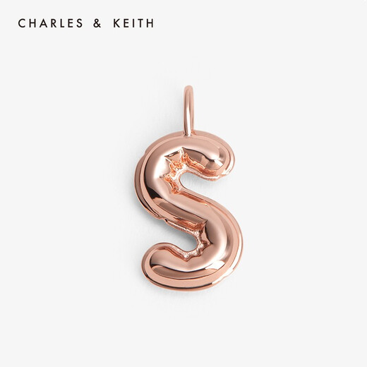 CHARLES&KEITH Valentine's Day personalized letter pendant pendant birthday gift CK5-72120241-N S 1 piece