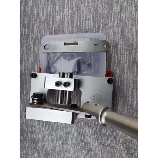 Precise lead wire positioning cutter, heat shrink tube strip positioning scissors, guillotine cutter, cutting section, three-port upgraded cutter + spare blade