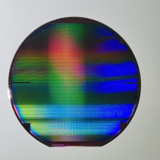 Crystal CPU wafer wafer photolithography integrated circuit chip semiconductor silicon wafer teaching science test six inches 12 free acrylic bracket