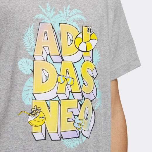 Adidas neo kurzärmelige Männer- und Frauen Sommer Neue Fitnesspaare atmungsaktives lässiges Rundhals-T-Shirt IP3885 IP3887 xxs