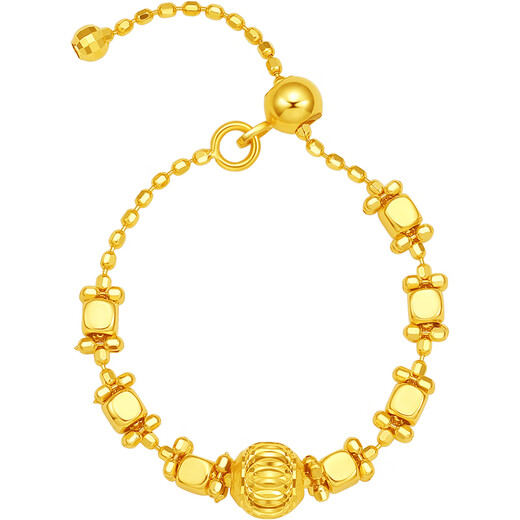 Saturday blessing 18K gold ring women's geometric color gold ring birthday gift C0113835 circle number adjustable