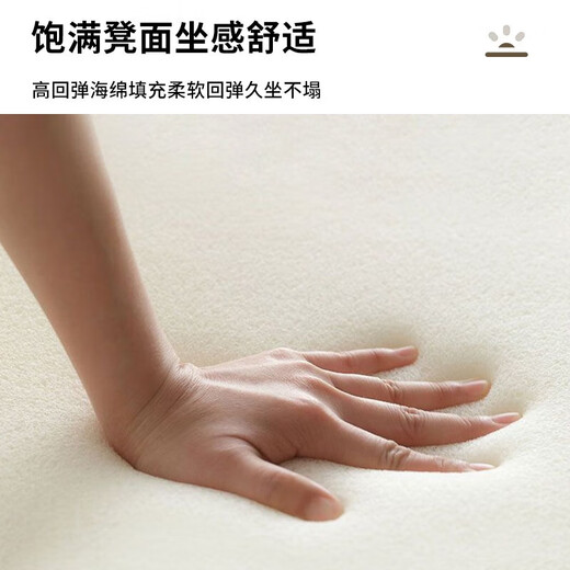 Moshidun Light Luxury Makeup Stool Girls' Bedroom Storage Ins Internet Celebrity Makeup Chair Simple Manicure Chair Dressing Table Stool Regular Style Off-White PU Leather + Metal Feet