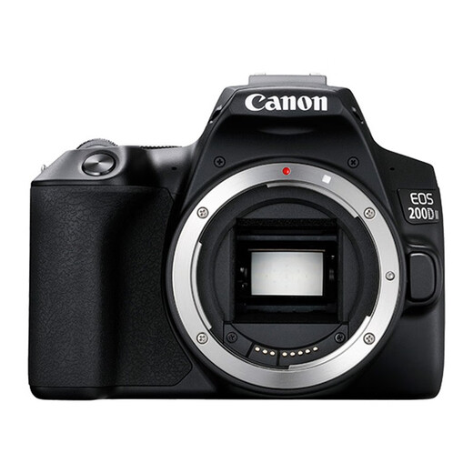 Canon Canon EOS 200D second generation/2 SLR camera entry-level student digital high-definition travel 4K video New Hong Kong version Canon 200D second generation black stand-alone camera + 18-55 STM lens