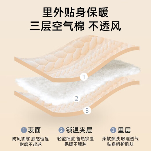 康帕美哺乳睡裙秋冬款前开扣产后喂奶月子服夏季薄孕妇睡衣生待产裙 SY2694 粉猫爪【暖冬套装】 L 【70-100斤】