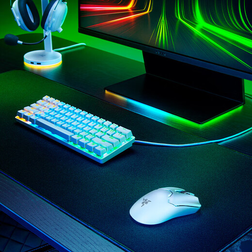 Razer 2022 new Viper V2 Professional Edition PRO second generation lightweight wireless EDG computer game e-sports CSGO mouse third generation optical micro-motion Viper V2 Professional Edition white (wireless 59g third generation optical sensor)