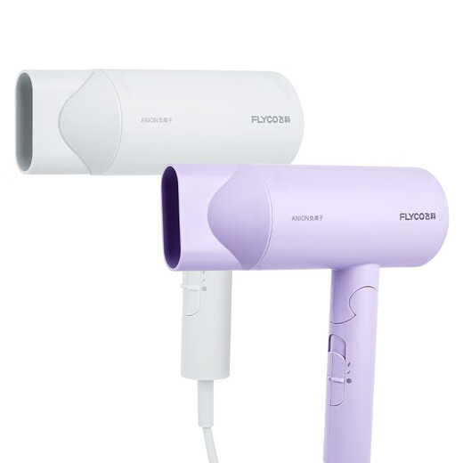 Flyco FH6618 6232 Sécheur de cheveux haute puissance 2000W Taille d'air chaud et froid Ion Ion Home Sècherie noire 6231 2000W