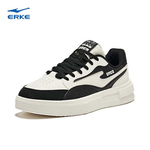 Hongxing Erke Men's Shoes Sports Shoes Men's Autumn Stitching Contrast Color Simple Trend Lightweight Soft Sole Versatile Casual Shoes Men
