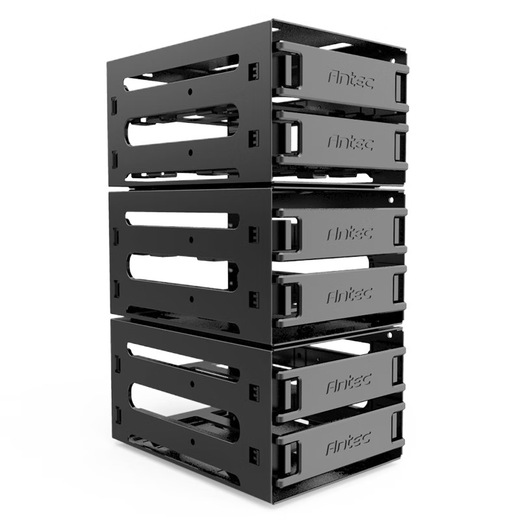 Antiac P101 hard disk cage is suitable for 3.5-inch HDD or 2.5-inch SSD hard disk expansion slot 2 hard disk space hard disk cage