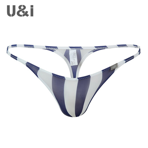 U/I Мужской сексуальный стринг в цельной сумке вверх Ultra Thin Ice шелк модный бренд.