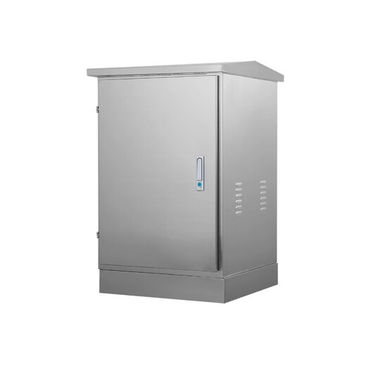 Outdoor waterproof stainless steel distribution box outdoor rainproof floor-standing network cabinet monitoring equipment distribution cabinet weak current box 201 stainless steel original color 600x500x300mm