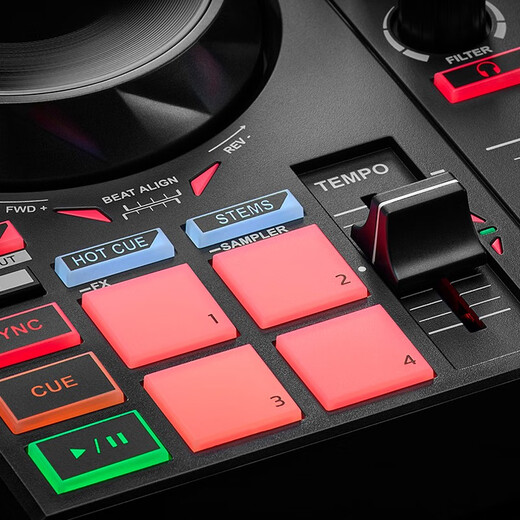 Hercules Inpulse 200 MK2 entry-level disc player novice DJ party student party dormitory home nightclub portable digital controller set Inpulse200 MK2+ domestic headphones