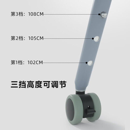 KAAIMOOL Pet Bath Basin Dog Bath Basin Cat Small Dog No-Bending Adjustable Drainage Folding Bathtub Bathtub + Bracket + Lifting Wheel Set