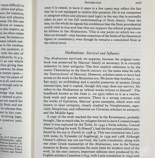 预售 马可·奥勒留:沉思录（附通信选）英文原版 Meditations