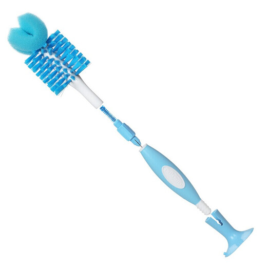 
Dr. Brown's bottle brush Practical multi-functional bottle nipple cleaning brush 360-degree cleaning brush catheter brush Standing multi-functional brush BL702