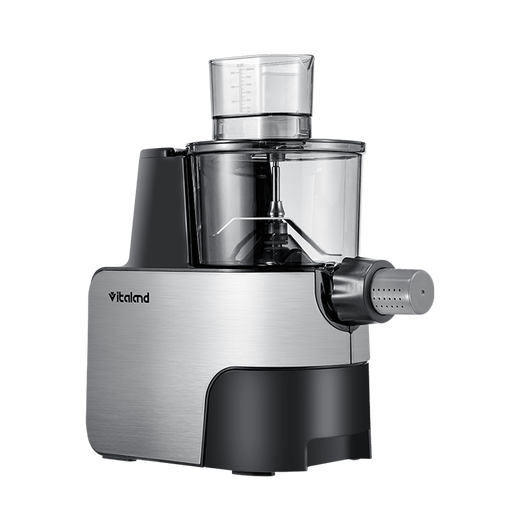 Vitaland Automatic Dripping Noodle Machine Home Fully Automatic Multi-Function Noodle Press Multi-die Head Mixer Electric Noodle Machine Electric Dumpling Maker Noodles Silver Gray Brand New Intelligent Noodle Machine