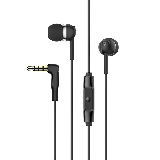 Sennheiser CX 80S smart wired mobile phone call headphones Wired in-ear headphones Mobile phone computer universal CX 80S black