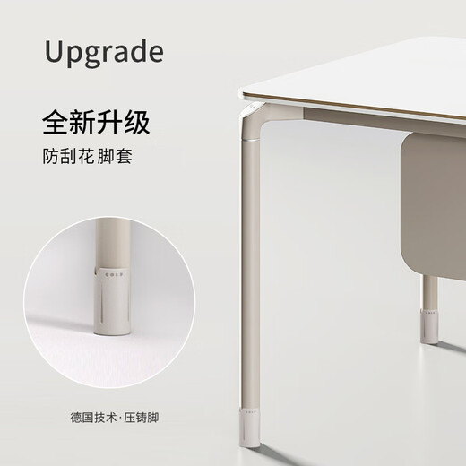 Wolin Office Furniture Boss Desk Simple Desk Modern Single General Manager Light Luxury Computer Table and Chair Combination 1.6 Meter Boss Desk Left and Right Interchangeable Regular