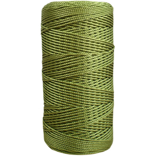 Special thread of Youguan hook hat 3 strands of medium thick ice silk thread hook hat special thread summer DIY hand-woven burgundy H1047
