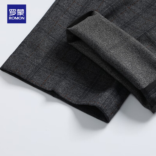 Romon suit men's four seasons slim professional formal wear men's elastic suit suit business wedding dress men's clothing