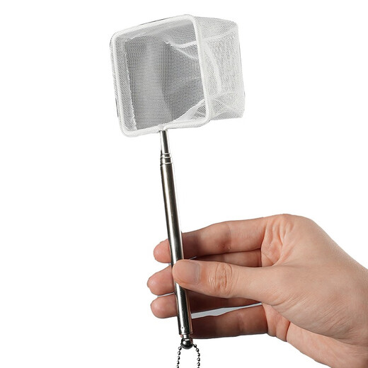 Xizhou Quyu fishing net fish tank net fishing small fish small 3d fishing net bag hand copy fish aquarium round square fish farming white small round fishing net 1 piece