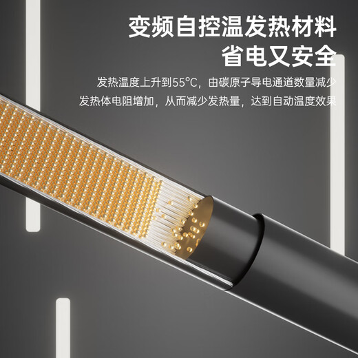 巴勒摩G688暗装电热毛巾架精铜暗藏毛巾杆枪灰色预埋高端定制别墅BALEMO 4+1枪灰色精铜毛巾架 升级数显