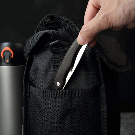 三本盛日本进口水果刀家用折叠小刀牛排刀多功能刀露营便携随身野餐刀具 三枚合/S301粉末钢：折叠水果刀