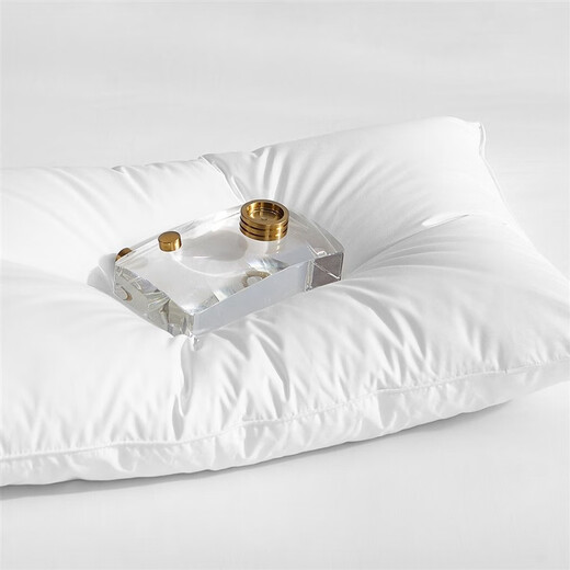 All Seasons Hotel Orange Hotel same style pillow core Vienna Hanting Atori Feng five-star sleep aid pillow 76*48 cotton high pillow 1370g (height of the hotel) single (need to take a pair of two)