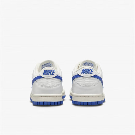 耐克（NIKE）女鞋 Dunk Low 摩卡咖啡巧克力色复古低帮休闲运动鞋防滑耐磨板鞋 DH9765-105 白蓝GS#送礼推荐 38