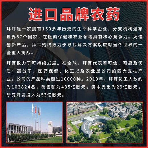 拜耳德国银法利 氟菌霜霉威 蔬菜黄瓜霜霉病晚疫病进口农药杀菌剂 银法利氟菌霜霉威100毫升