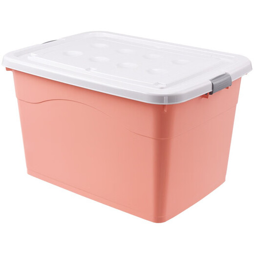 Chenzhi Shangpin Storage Box Extra Large Household Products Plastic Box Wholesale Storage Box Clothes Storage Box Dormitory Thickened Organizing Box Mint Green 80# (Length 47* Width 34* Height 27.5cm)