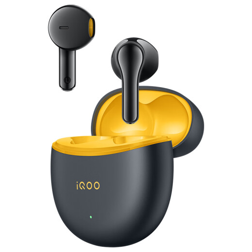 vivo iQOO TWS Air2 极焰黄 55ms超低游戏延迟 电竞声效 超轻佩戴 30小时超长续航情人节送礼物